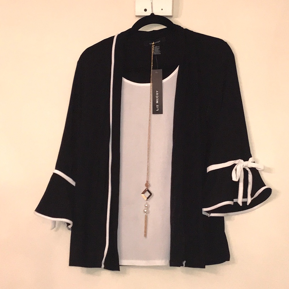 Blazer blouse combo